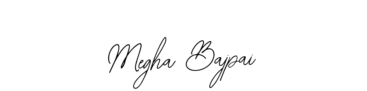 Make a short Megha Bajpai signature style. Manage your documents anywhere anytime using Bearetta-2O07w. Create and add eSignatures, submit forms, share and send files easily. Megha Bajpai signature style 12 images and pictures png