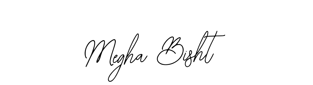 Create a beautiful signature design for name Megha Bisht. With this signature (Bearetta-2O07w) fonts, you can make a handwritten signature for free. Megha Bisht signature style 12 images and pictures png