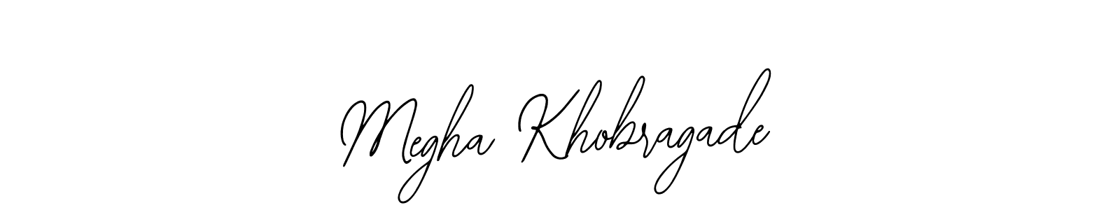 Make a short Megha Khobragade signature style. Manage your documents anywhere anytime using Bearetta-2O07w. Create and add eSignatures, submit forms, share and send files easily. Megha Khobragade signature style 12 images and pictures png