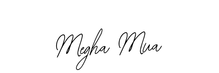 Bearetta-2O07w is a professional signature style that is perfect for those who want to add a touch of class to their signature. It is also a great choice for those who want to make their signature more unique. Get Megha Mua name to fancy signature for free. Megha Mua signature style 12 images and pictures png