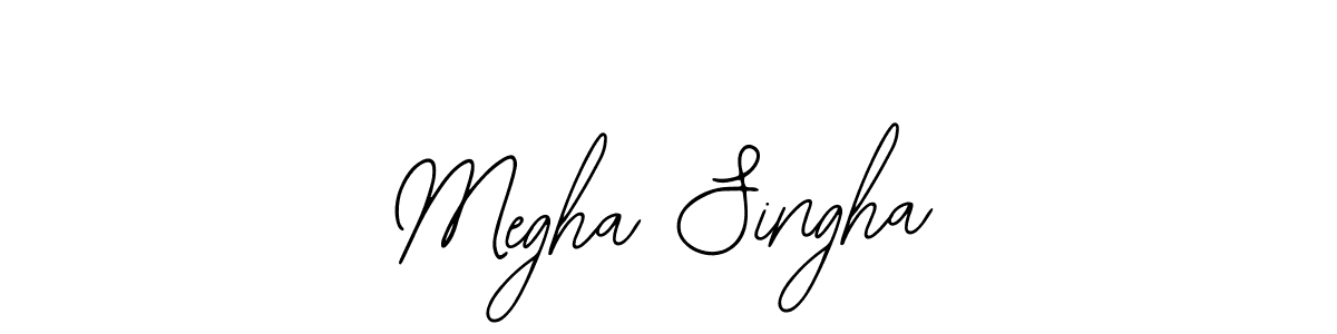 Make a beautiful signature design for name Megha Singha. With this signature (Bearetta-2O07w) style, you can create a handwritten signature for free. Megha Singha signature style 12 images and pictures png