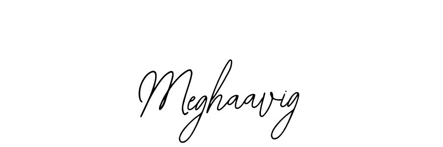Use a signature maker to create a handwritten signature online. With this signature software, you can design (Bearetta-2O07w) your own signature for name Meghaavig. Meghaavig signature style 12 images and pictures png