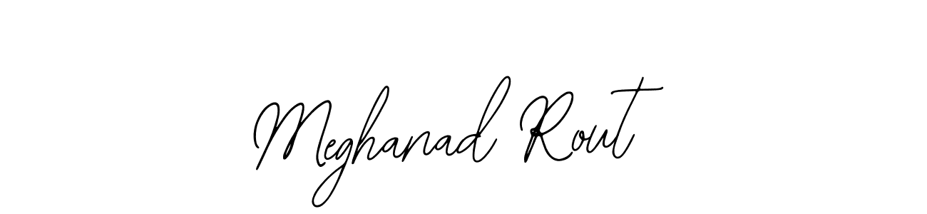 Create a beautiful signature design for name Meghanad Rout. With this signature (Bearetta-2O07w) fonts, you can make a handwritten signature for free. Meghanad Rout signature style 12 images and pictures png