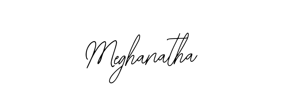 Also we have Meghanatha name is the best signature style. Create professional handwritten signature collection using Bearetta-2O07w autograph style. Meghanatha signature style 12 images and pictures png