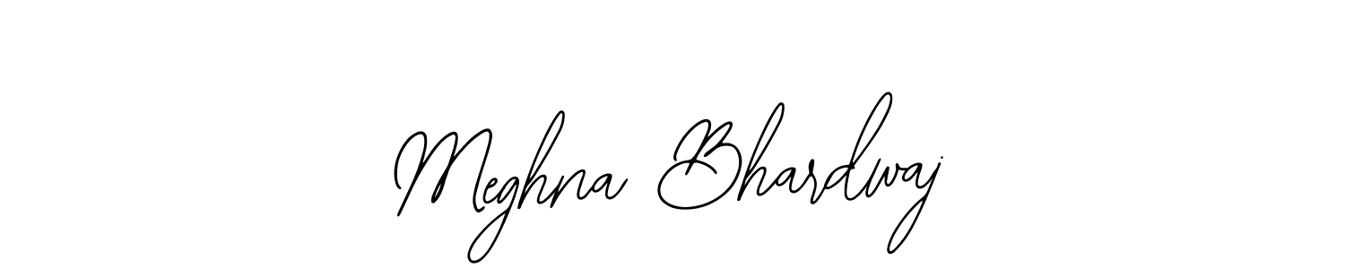 Make a beautiful signature design for name Meghna Bhardwaj. With this signature (Bearetta-2O07w) style, you can create a handwritten signature for free. Meghna Bhardwaj signature style 12 images and pictures png