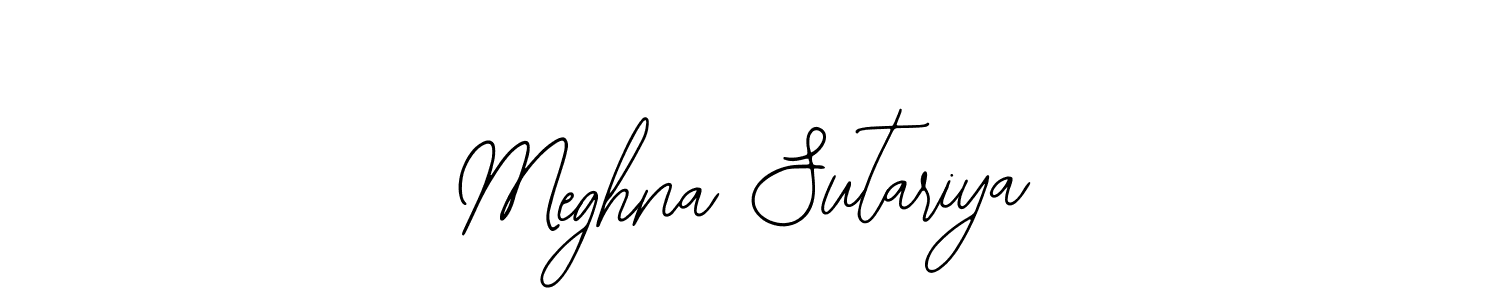 Also we have Meghna Sutariya name is the best signature style. Create professional handwritten signature collection using Bearetta-2O07w autograph style. Meghna Sutariya signature style 12 images and pictures png