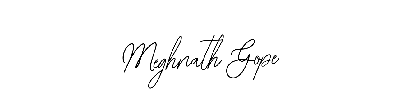 Make a short Meghnath Gope signature style. Manage your documents anywhere anytime using Bearetta-2O07w. Create and add eSignatures, submit forms, share and send files easily. Meghnath Gope signature style 12 images and pictures png