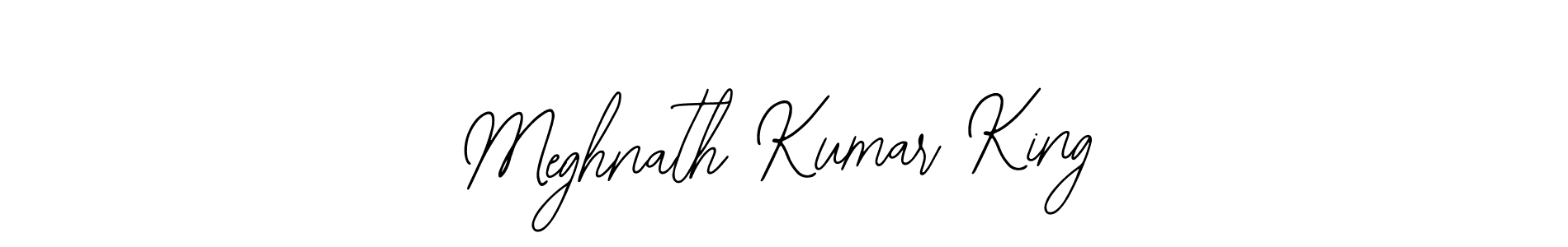 Make a beautiful signature design for name Meghnath Kumar King. Use this online signature maker to create a handwritten signature for free. Meghnath Kumar King signature style 12 images and pictures png