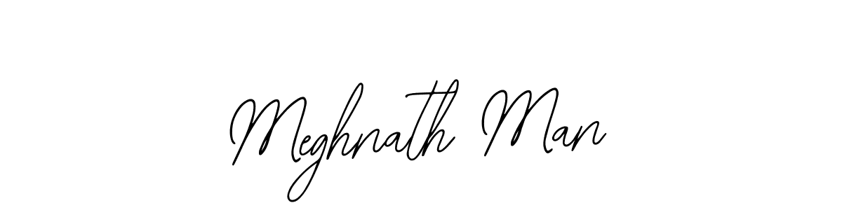 How to make Meghnath Man signature? Bearetta-2O07w is a professional autograph style. Create handwritten signature for Meghnath Man name. Meghnath Man signature style 12 images and pictures png