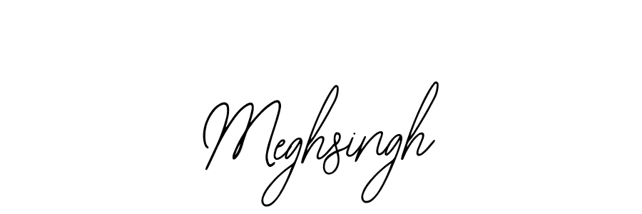 Meghsingh stylish signature style. Best Handwritten Sign (Bearetta-2O07w) for my name. Handwritten Signature Collection Ideas for my name Meghsingh. Meghsingh signature style 12 images and pictures png
