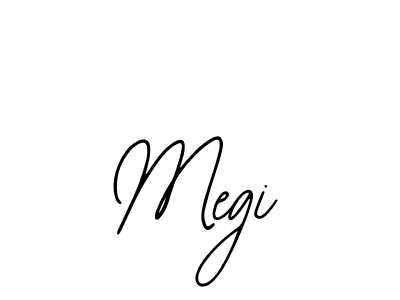 How to make Megi signature? Bearetta-2O07w is a professional autograph style. Create handwritten signature for Megi name. Megi signature style 12 images and pictures png