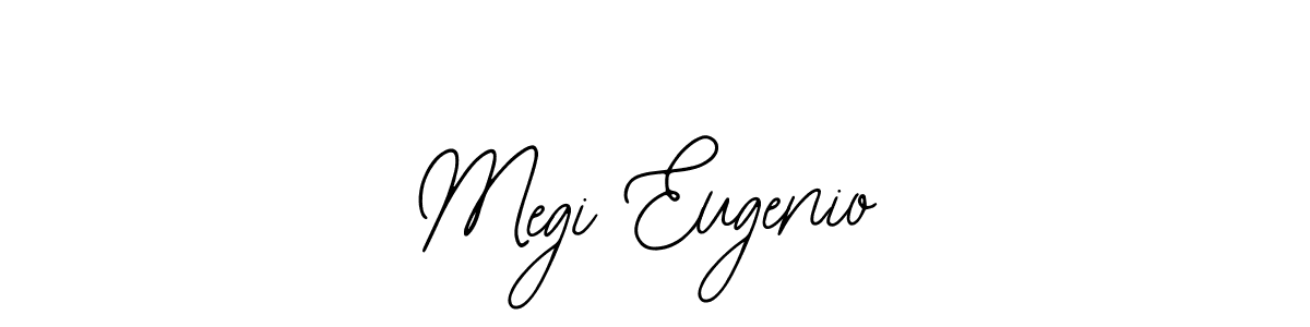 Similarly Bearetta-2O07w is the best handwritten signature design. Signature creator online .You can use it as an online autograph creator for name Megi Eugenio. Megi Eugenio signature style 12 images and pictures png