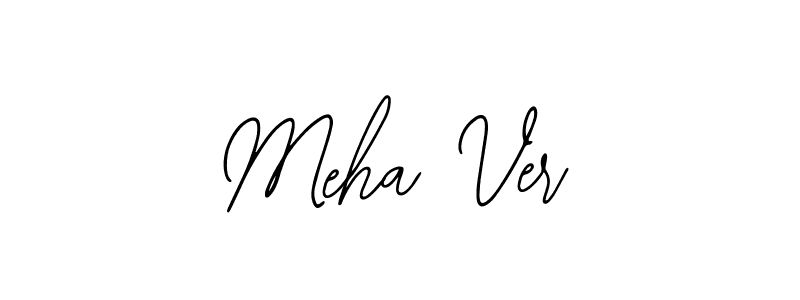 Meha Ver stylish signature style. Best Handwritten Sign (Bearetta-2O07w) for my name. Handwritten Signature Collection Ideas for my name Meha Ver. Meha Ver signature style 12 images and pictures png