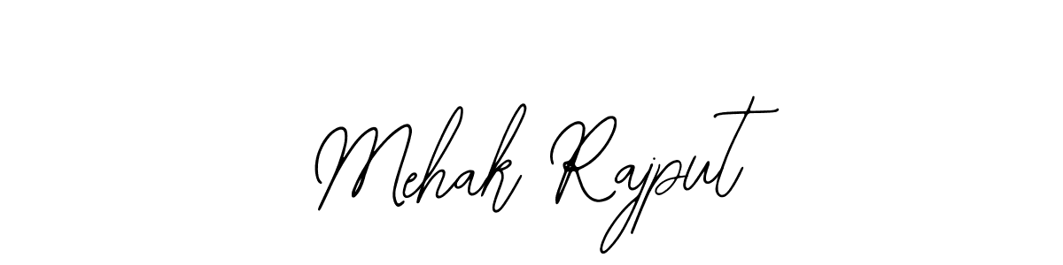 Use a signature maker to create a handwritten signature online. With this signature software, you can design (Bearetta-2O07w) your own signature for name Mehak Rajput. Mehak Rajput signature style 12 images and pictures png