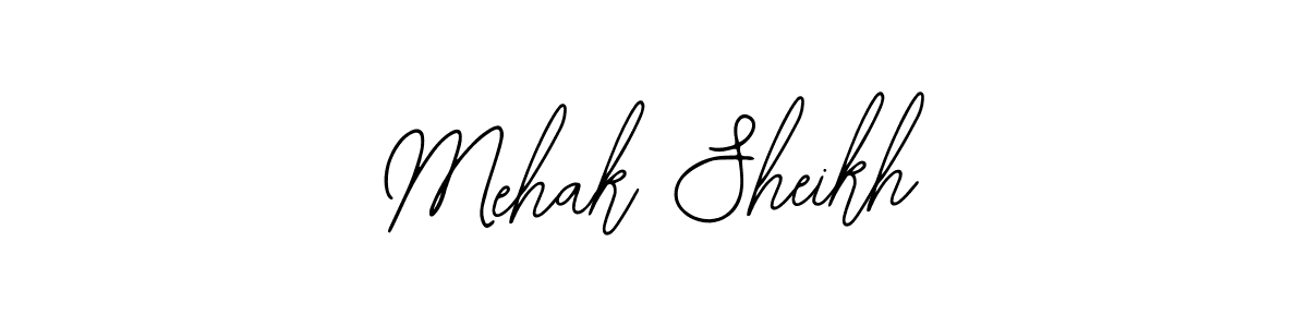Mehak Sheikh stylish signature style. Best Handwritten Sign (Bearetta-2O07w) for my name. Handwritten Signature Collection Ideas for my name Mehak Sheikh. Mehak Sheikh signature style 12 images and pictures png