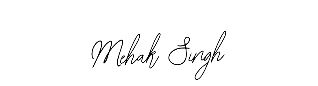 Design your own signature with our free online signature maker. With this signature software, you can create a handwritten (Bearetta-2O07w) signature for name Mehak Singh. Mehak Singh signature style 12 images and pictures png