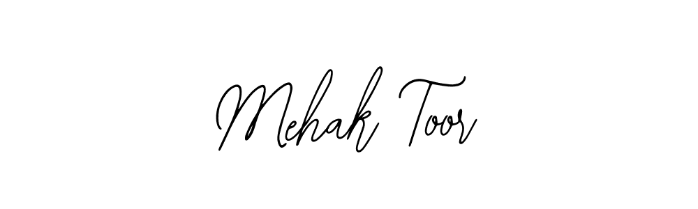 You should practise on your own different ways (Bearetta-2O07w) to write your name (Mehak Toor) in signature. don't let someone else do it for you. Mehak Toor signature style 12 images and pictures png