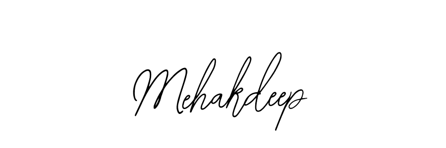 How to make Mehakdeep signature? Bearetta-2O07w is a professional autograph style. Create handwritten signature for Mehakdeep name. Mehakdeep signature style 12 images and pictures png