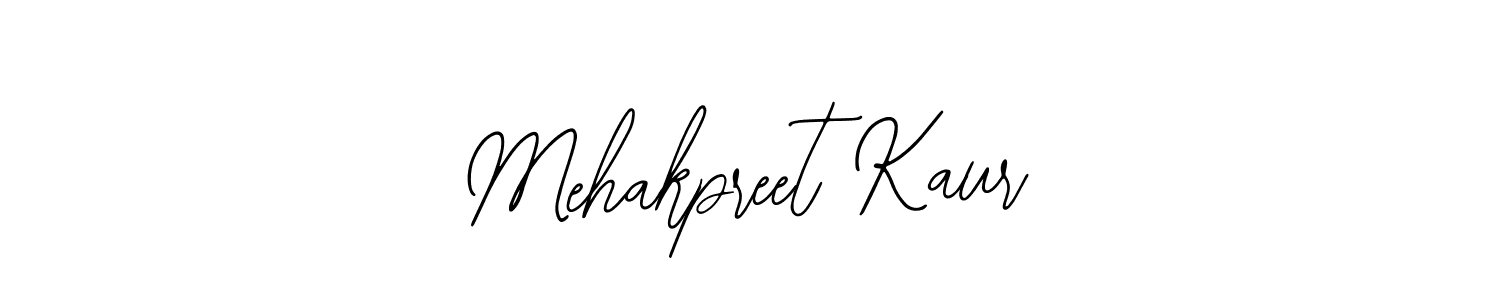 Use a signature maker to create a handwritten signature online. With this signature software, you can design (Bearetta-2O07w) your own signature for name Mehakpreet Kaur. Mehakpreet Kaur signature style 12 images and pictures png