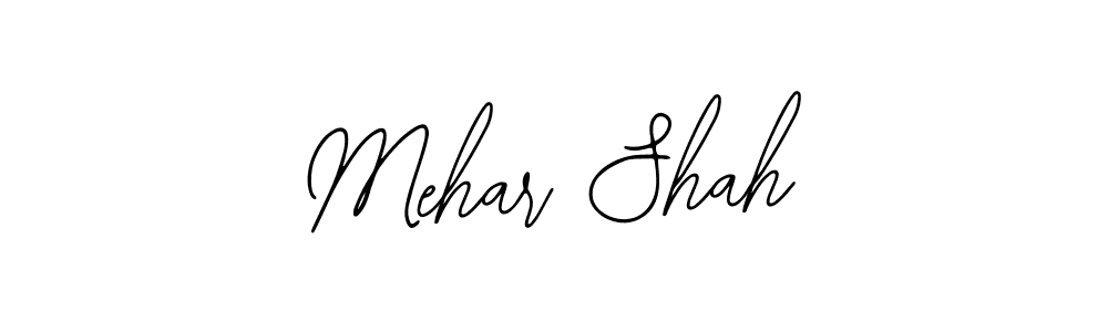 Make a beautiful signature design for name Mehar Shah. Use this online signature maker to create a handwritten signature for free. Mehar Shah signature style 12 images and pictures png