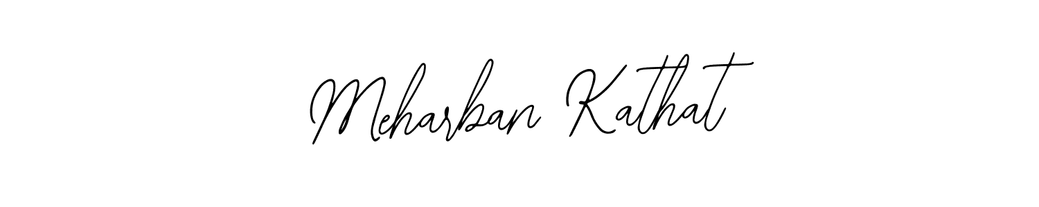 Make a beautiful signature design for name Meharban Kathat. Use this online signature maker to create a handwritten signature for free. Meharban Kathat signature style 12 images and pictures png