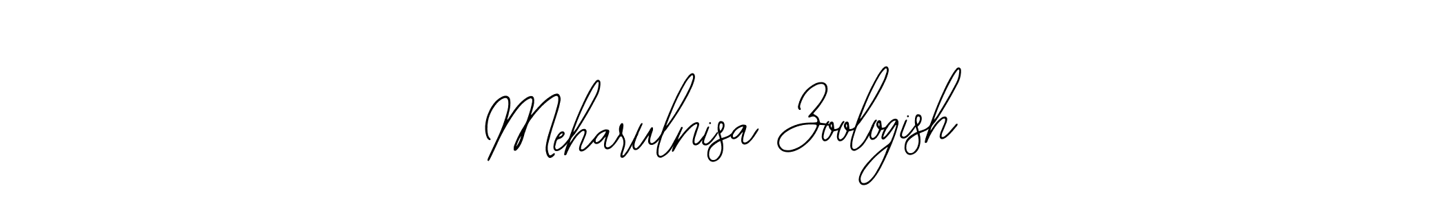 You can use this online signature creator to create a handwritten signature for the name Meharulnisa Zoologish. This is the best online autograph maker. Meharulnisa Zoologish signature style 12 images and pictures png