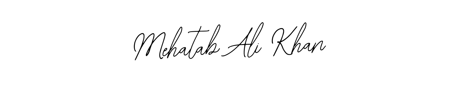 Also we have Mehatab Ali Khan name is the best signature style. Create professional handwritten signature collection using Bearetta-2O07w autograph style. Mehatab Ali Khan signature style 12 images and pictures png