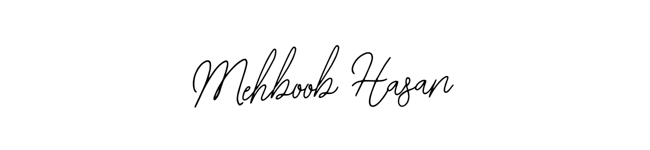 Also we have Mehboob Hasan name is the best signature style. Create professional handwritten signature collection using Bearetta-2O07w autograph style. Mehboob Hasan signature style 12 images and pictures png