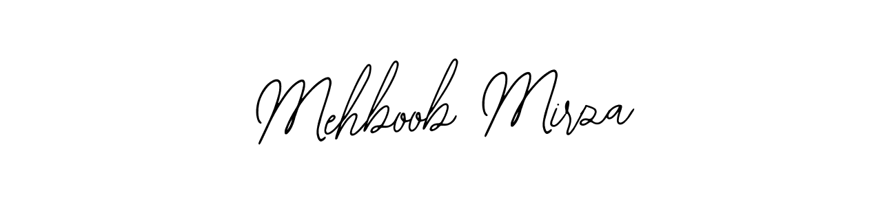 How to make Mehboob Mirza signature? Bearetta-2O07w is a professional autograph style. Create handwritten signature for Mehboob Mirza name. Mehboob Mirza signature style 12 images and pictures png