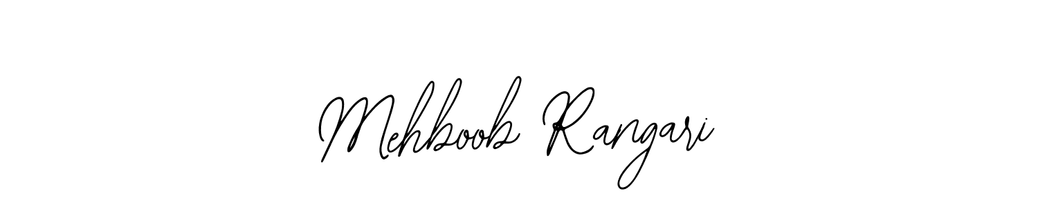 How to Draw Mehboob Rangari signature style? Bearetta-2O07w is a latest design signature styles for name Mehboob Rangari. Mehboob Rangari signature style 12 images and pictures png