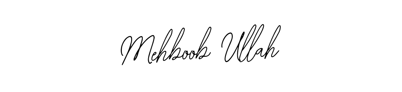 Also You can easily find your signature by using the search form. We will create Mehboob Ullah name handwritten signature images for you free of cost using Bearetta-2O07w sign style. Mehboob Ullah signature style 12 images and pictures png