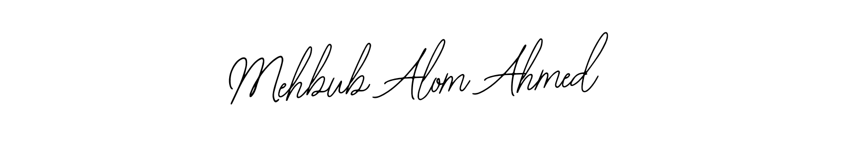 The best way (Bearetta-2O07w) to make a short signature is to pick only two or three words in your name. The name Mehbub Alom Ahmed include a total of six letters. For converting this name. Mehbub Alom Ahmed signature style 12 images and pictures png