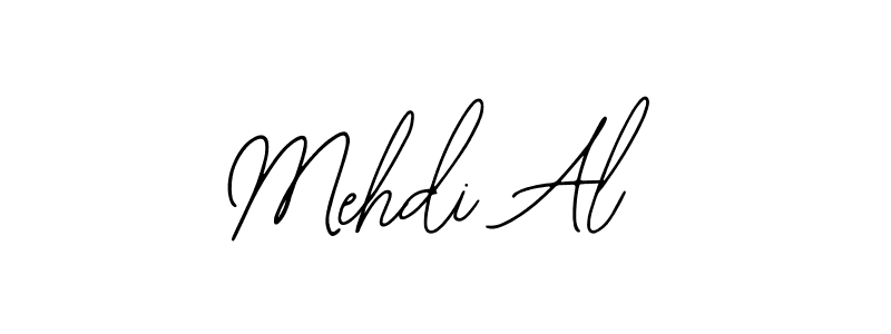 Mehdi Al stylish signature style. Best Handwritten Sign (Bearetta-2O07w) for my name. Handwritten Signature Collection Ideas for my name Mehdi Al. Mehdi Al signature style 12 images and pictures png