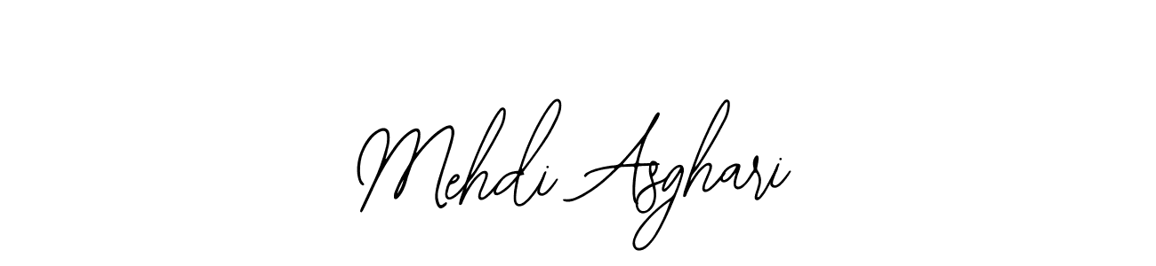 Make a beautiful signature design for name Mehdi Asghari. With this signature (Bearetta-2O07w) style, you can create a handwritten signature for free. Mehdi Asghari signature style 12 images and pictures png