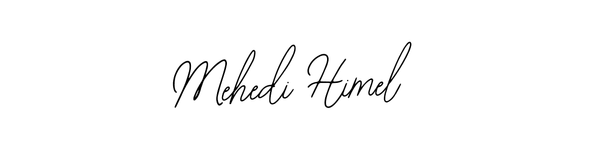 You should practise on your own different ways (Bearetta-2O07w) to write your name (Mehedi Himel) in signature. don't let someone else do it for you. Mehedi Himel signature style 12 images and pictures png
