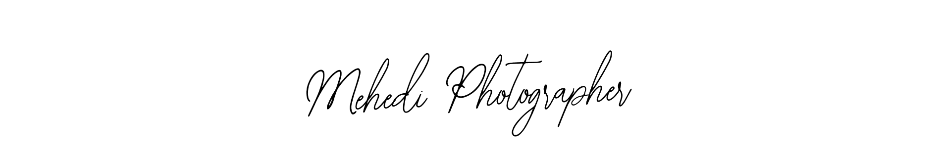 Make a beautiful signature design for name Mehedi Photographer. With this signature (Bearetta-2O07w) style, you can create a handwritten signature for free. Mehedi Photographer signature style 12 images and pictures png