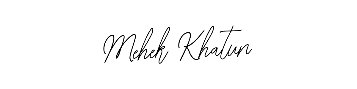 Mehek Khatun stylish signature style. Best Handwritten Sign (Bearetta-2O07w) for my name. Handwritten Signature Collection Ideas for my name Mehek Khatun. Mehek Khatun signature style 12 images and pictures png