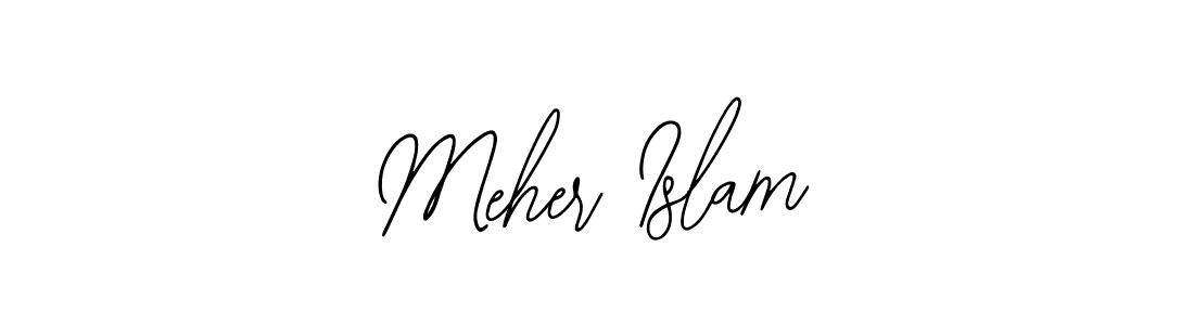 You can use this online signature creator to create a handwritten signature for the name Meher Islam. This is the best online autograph maker. Meher Islam signature style 12 images and pictures png