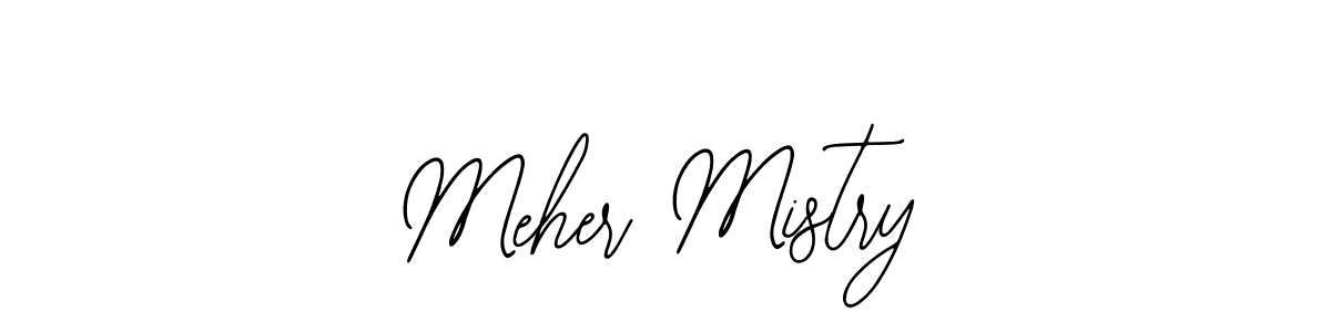 Create a beautiful signature design for name Meher Mistry. With this signature (Bearetta-2O07w) fonts, you can make a handwritten signature for free. Meher Mistry signature style 12 images and pictures png