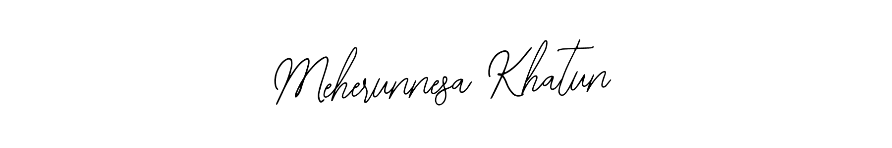 It looks lik you need a new signature style for name Meherunnesa Khatun. Design unique handwritten (Bearetta-2O07w) signature with our free signature maker in just a few clicks. Meherunnesa Khatun signature style 12 images and pictures png