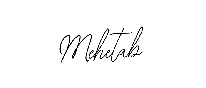 Design your own signature with our free online signature maker. With this signature software, you can create a handwritten (Bearetta-2O07w) signature for name Mehetab. Mehetab signature style 12 images and pictures png