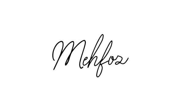 Design your own signature with our free online signature maker. With this signature software, you can create a handwritten (Bearetta-2O07w) signature for name Mehfoz. Mehfoz signature style 12 images and pictures png