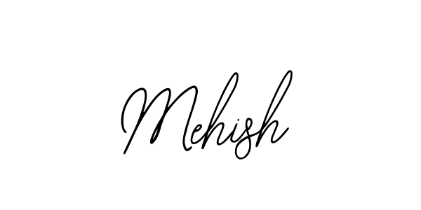 How to make Mehish name signature. Use Bearetta-2O07w style for creating short signs online. This is the latest handwritten sign. Mehish signature style 12 images and pictures png