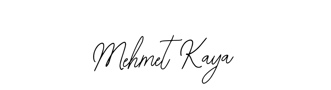 Create a beautiful signature design for name Mehmet Kaya. With this signature (Bearetta-2O07w) fonts, you can make a handwritten signature for free. Mehmet Kaya signature style 12 images and pictures png