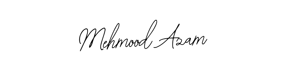 How to make Mehmood Azam signature? Bearetta-2O07w is a professional autograph style. Create handwritten signature for Mehmood Azam name. Mehmood Azam signature style 12 images and pictures png