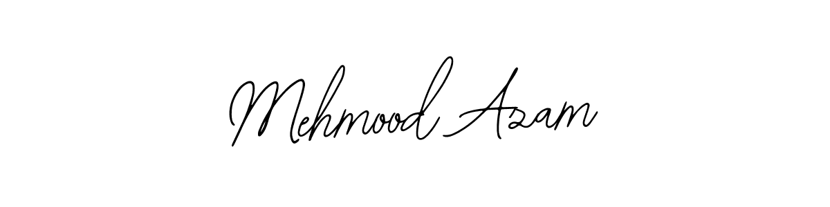 The best way (Bearetta-2O07w) to make a short signature is to pick only two or three words in your name. The name Mehmood Azam include a total of six letters. For converting this name. Mehmood Azam signature style 12 images and pictures png