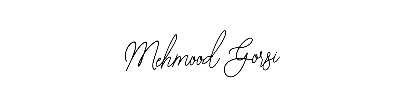 Make a beautiful signature design for name Mehmood Gorsi. With this signature (Bearetta-2O07w) style, you can create a handwritten signature for free. Mehmood Gorsi signature style 12 images and pictures png