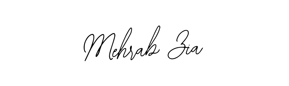 Mehrab Zia stylish signature style. Best Handwritten Sign (Bearetta-2O07w) for my name. Handwritten Signature Collection Ideas for my name Mehrab Zia. Mehrab Zia signature style 12 images and pictures png