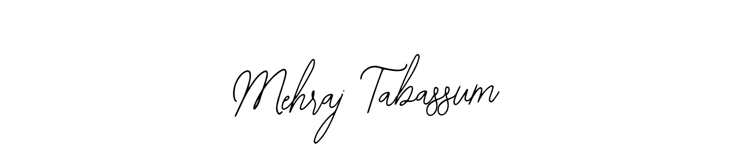 Mehraj Tabassum stylish signature style. Best Handwritten Sign (Bearetta-2O07w) for my name. Handwritten Signature Collection Ideas for my name Mehraj Tabassum. Mehraj Tabassum signature style 12 images and pictures png