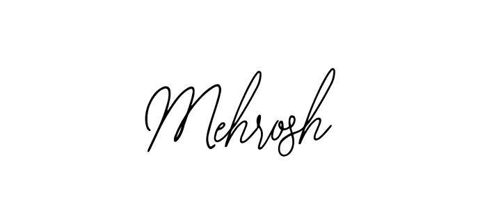Bearetta-2O07w is a professional signature style that is perfect for those who want to add a touch of class to their signature. It is also a great choice for those who want to make their signature more unique. Get Mehrosh name to fancy signature for free. Mehrosh signature style 12 images and pictures png
